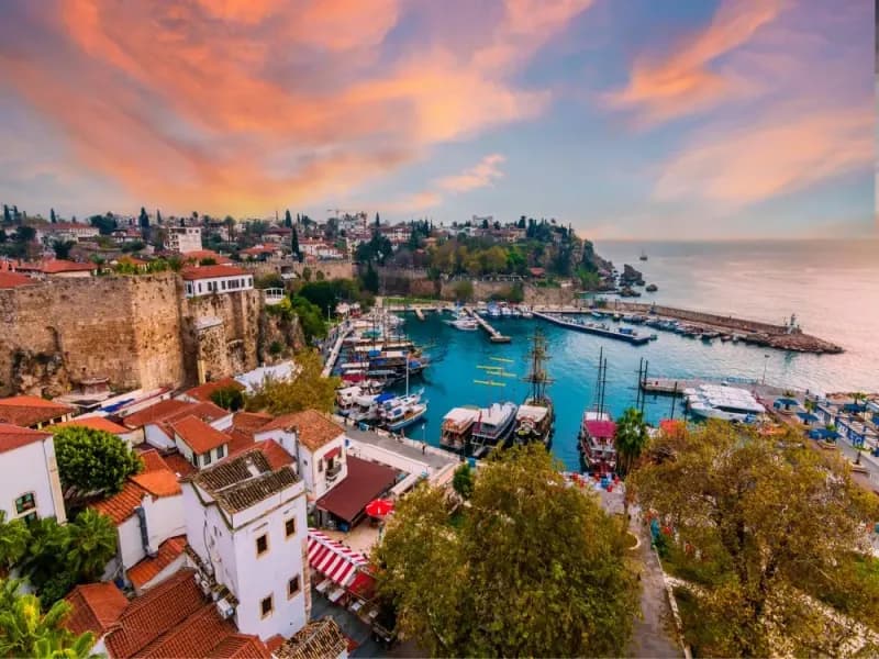 Kaleici old town in Antalya