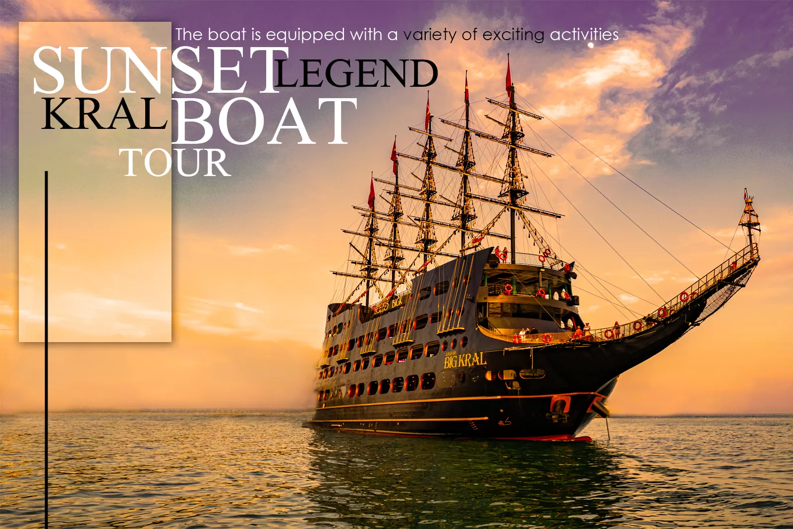 Sunset Legend Kral Boat Tour: from Side vs from Kundu