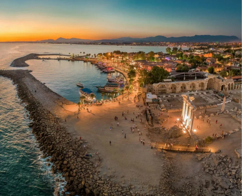 Side Ancient City in the Evening: The Best Way to See It